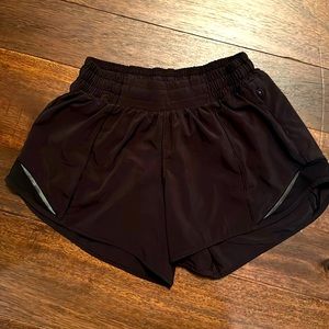 Excellent Condition Lululemon Black Running Shorts